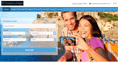 Desktop Screenshot of costaazulviajes.com.ar